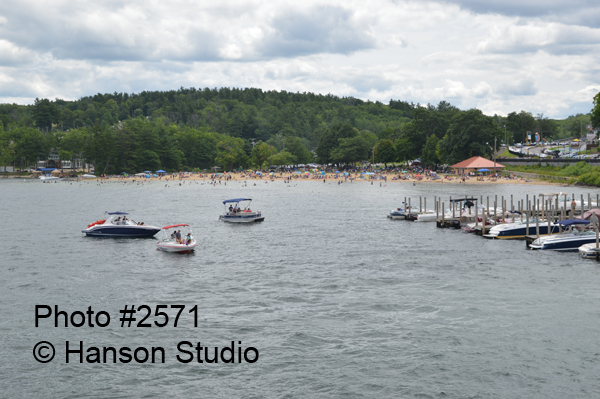 Weirs Beach, NH - Weirs Beach from MV Mt. Washington